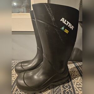 Altra Black Men's Waterproof Steel Toe Boots